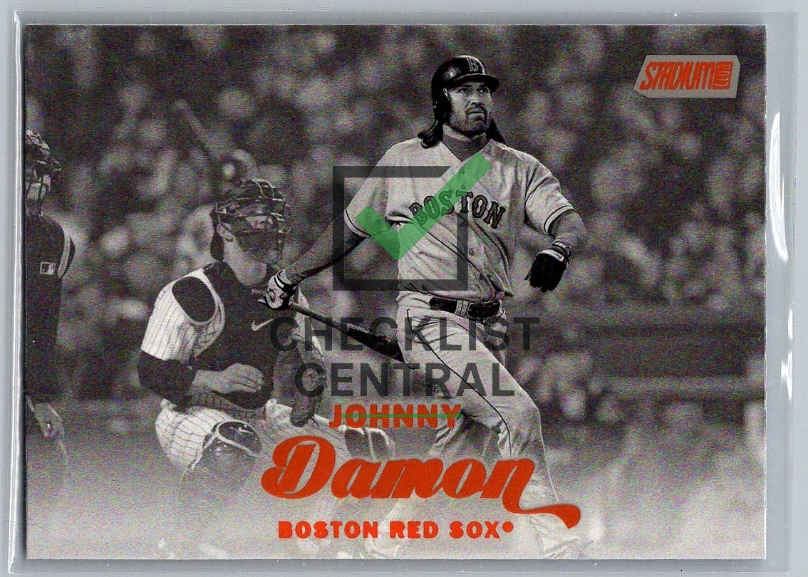 2017 Stadium Club Sepia Johnny Damon #72