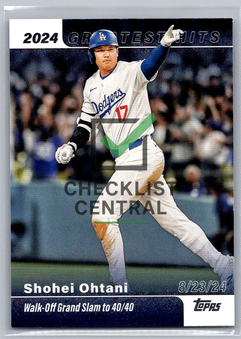 2025 Topps Greatest Hits Shohei Ohtani #GH-23