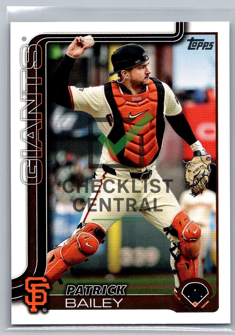 2025 Topps Patrick Bailey #70