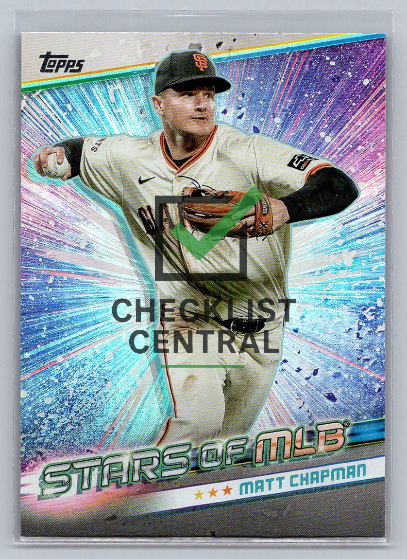 2024 Topps Stars of MLB Matt Chapman #SMLB-62