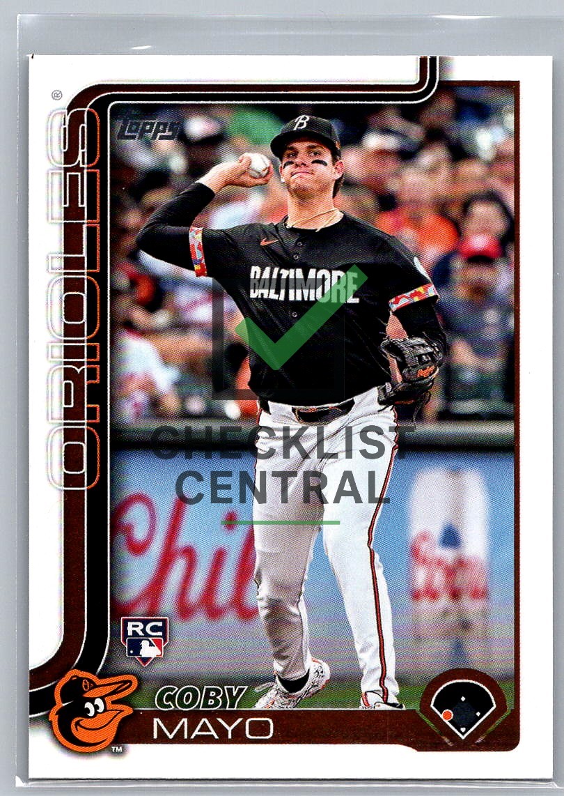 2025 Topps Coby Mayo #20