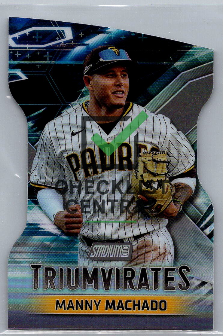 2023 Stadium Club Triumvirates Manny Machado #T-9
