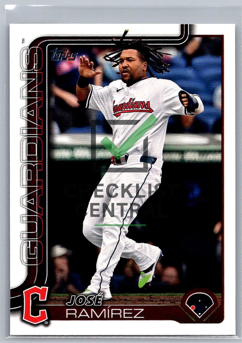 2025 Topps José Ramírez #77