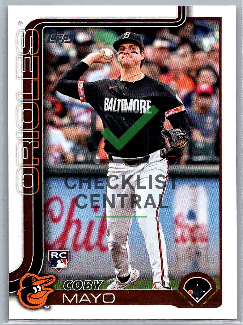 2025 Topps Coby Mayo #20