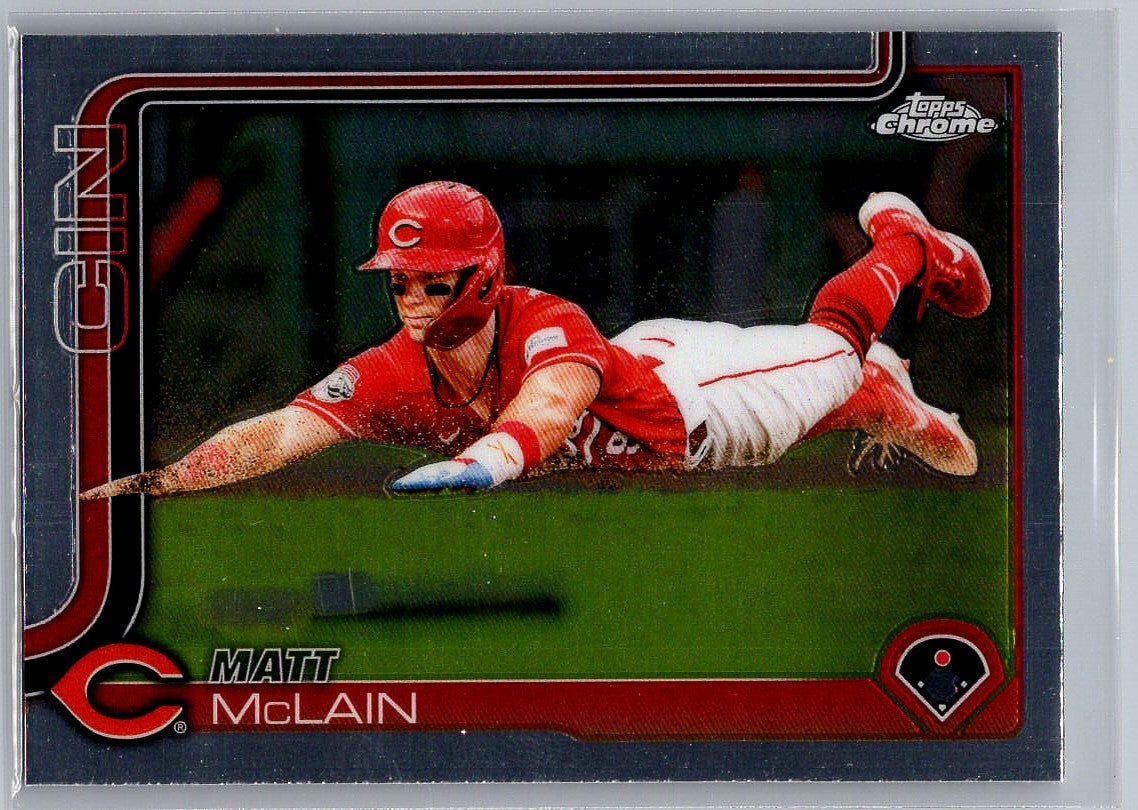 2025 Topps Chrome Matt McLain #278