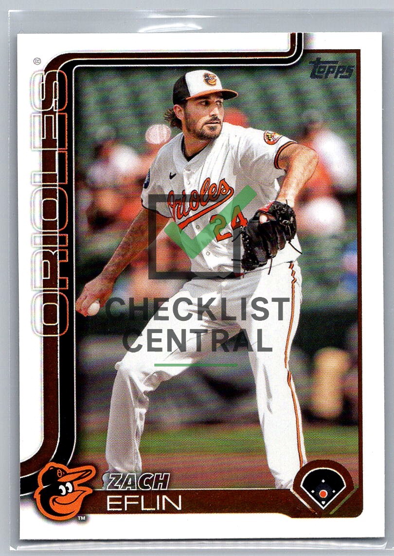 2025 Topps Zach Eflin #188