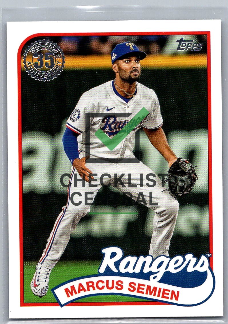 2024 Topps Update '89 Topps Marcus Semien #89US-5
