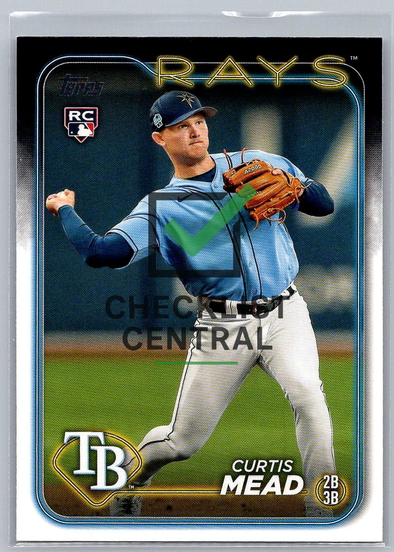 2024 Topps Curtis Mead #82 RC