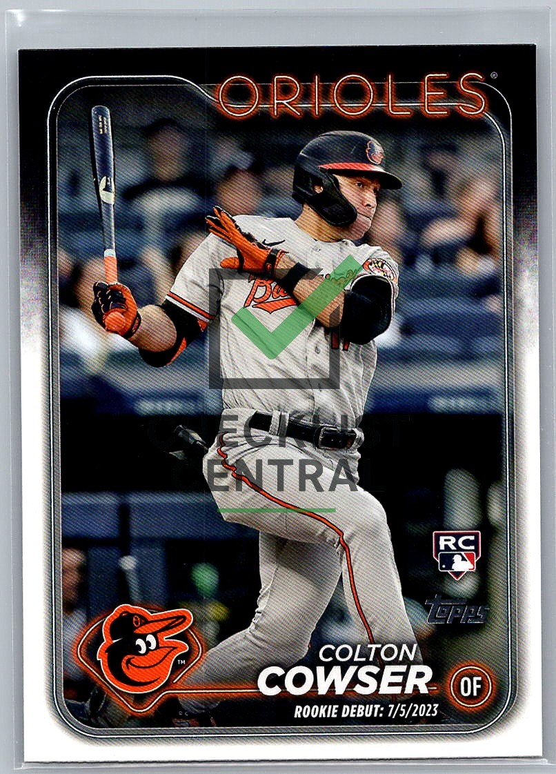 2024 Topps Update Colton Cowser #US72