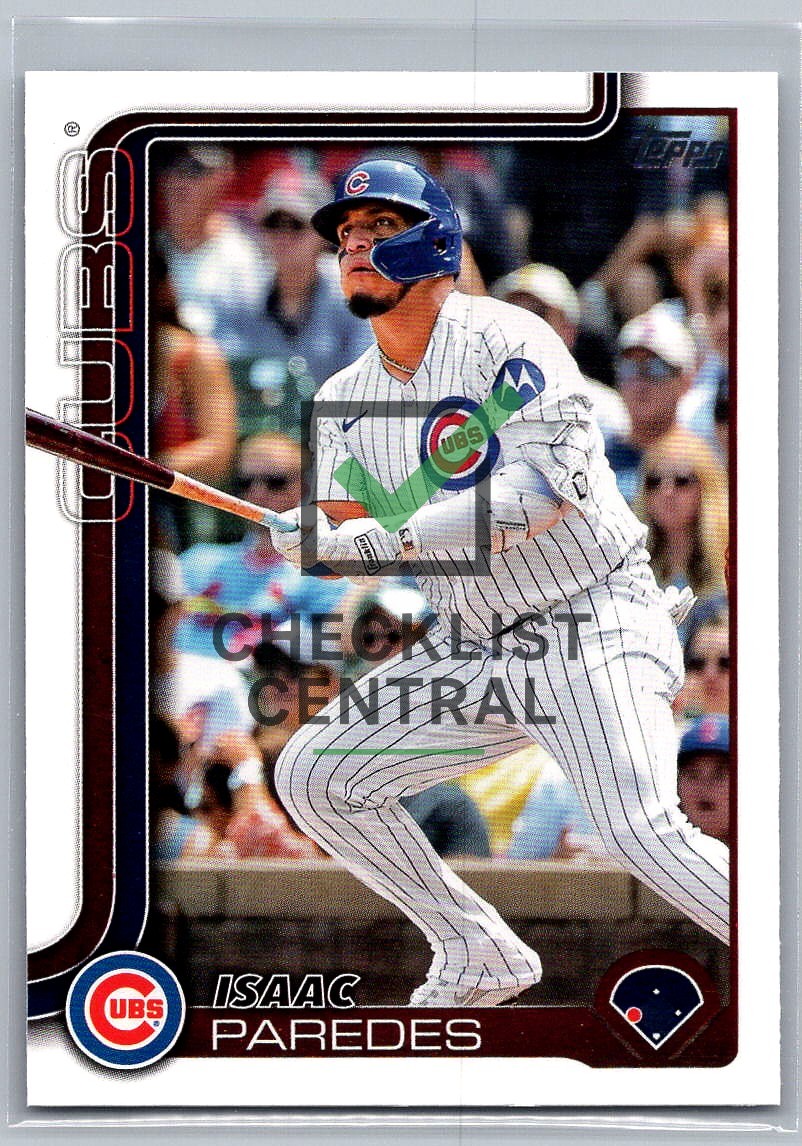 2025 Topps Isaac Paredes #138