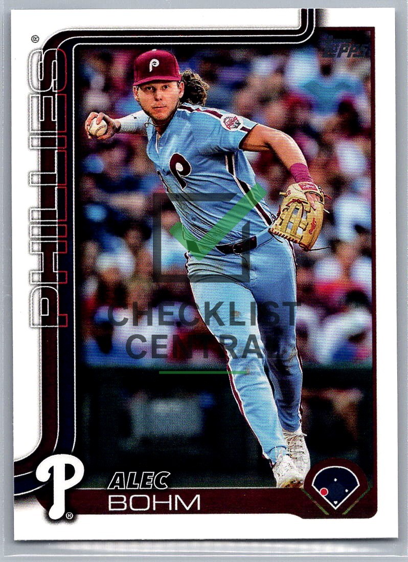 2025 Topps Alec Bohm #7