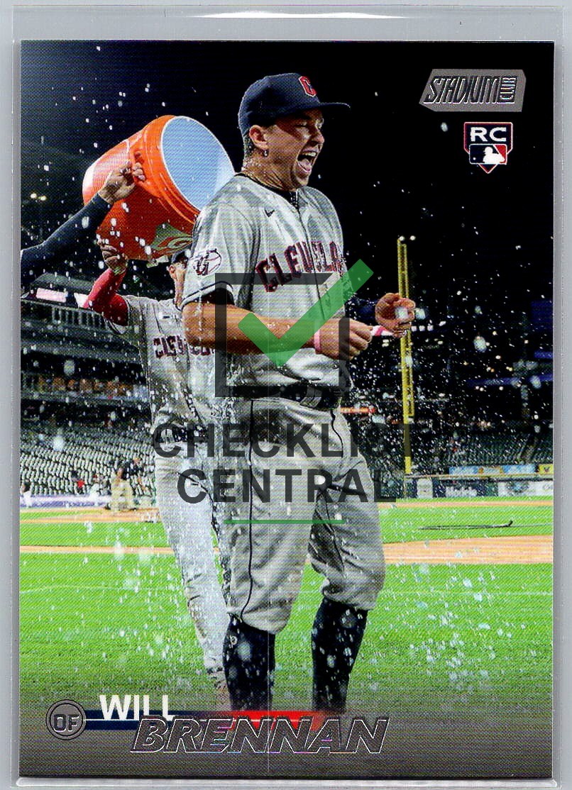 2023 Topps Stadium Club Will Brennan #38 RC