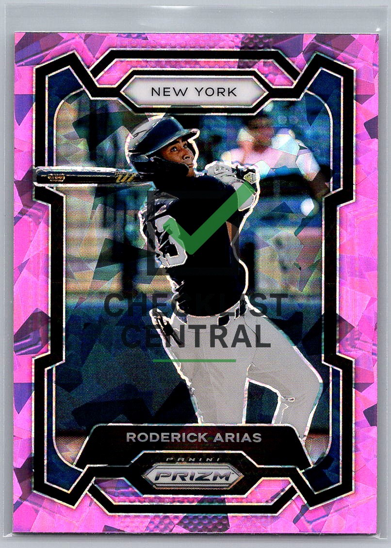 2024 Panini Prizm Prizms Pink Ice Roderick Arias #226