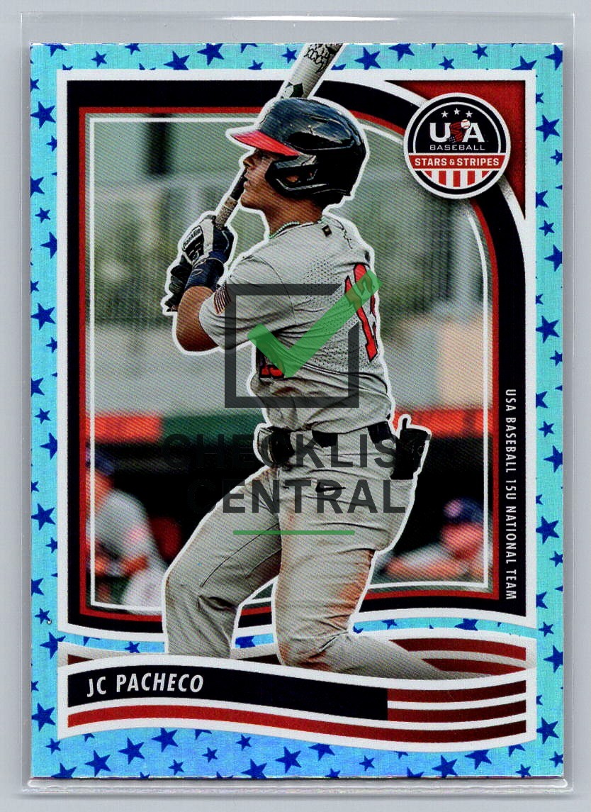 2024 Panini USA Baseball Stars & Stripes Stars J.C. Pacheco #5