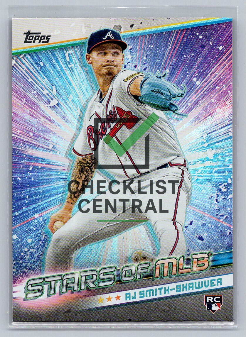 2024 Topps Stars of MLB A.J. Smith-Shawver #SMB-75