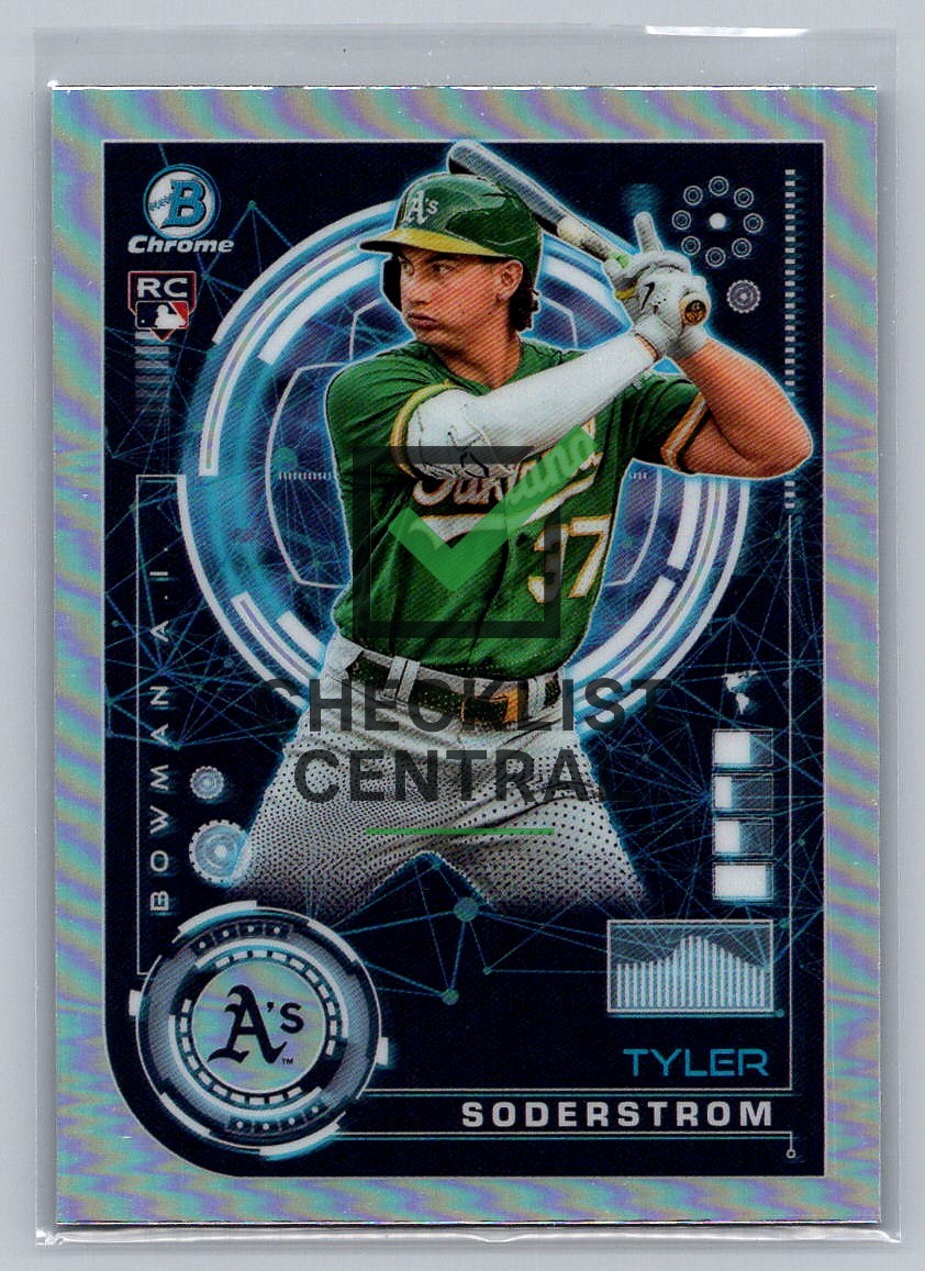 2024 Bowman Chrome Bowman AI Tyler Soderstrom #BAI-4
