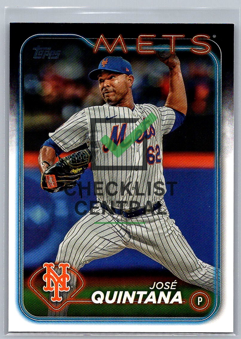 2024 Topps Jose Quintana #98