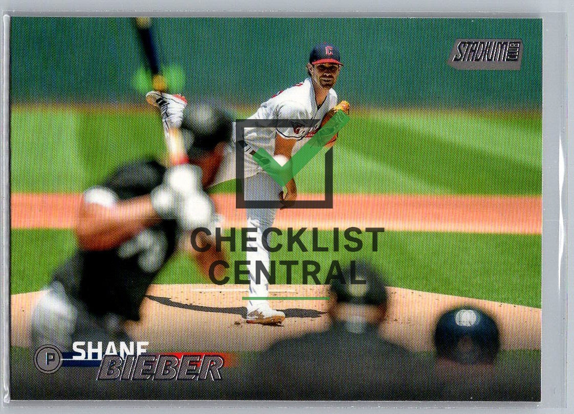 2023 Topps Stadium Club Shane Bieber #43