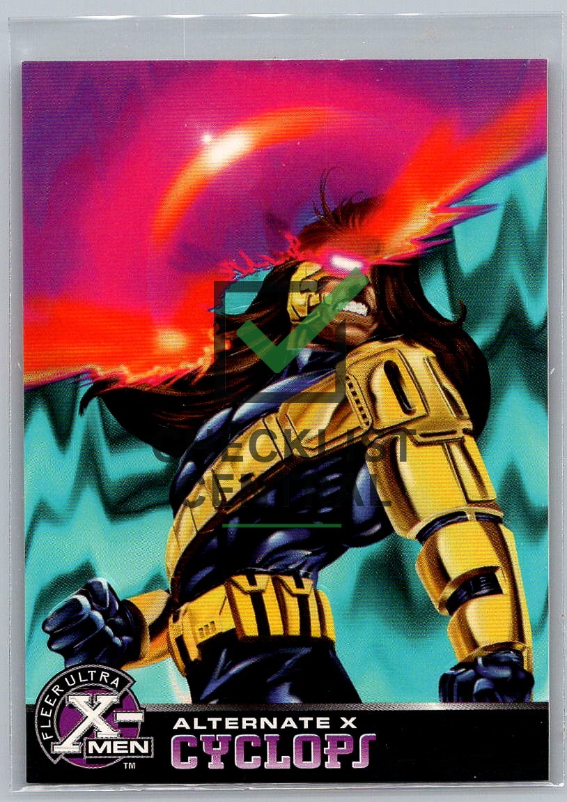 1995 Fleer Ultra X-Men Alternate X Cyclops #8