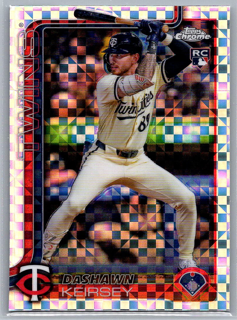2025 Topps Chrome X-Fractors DaShawn Keirsey #19