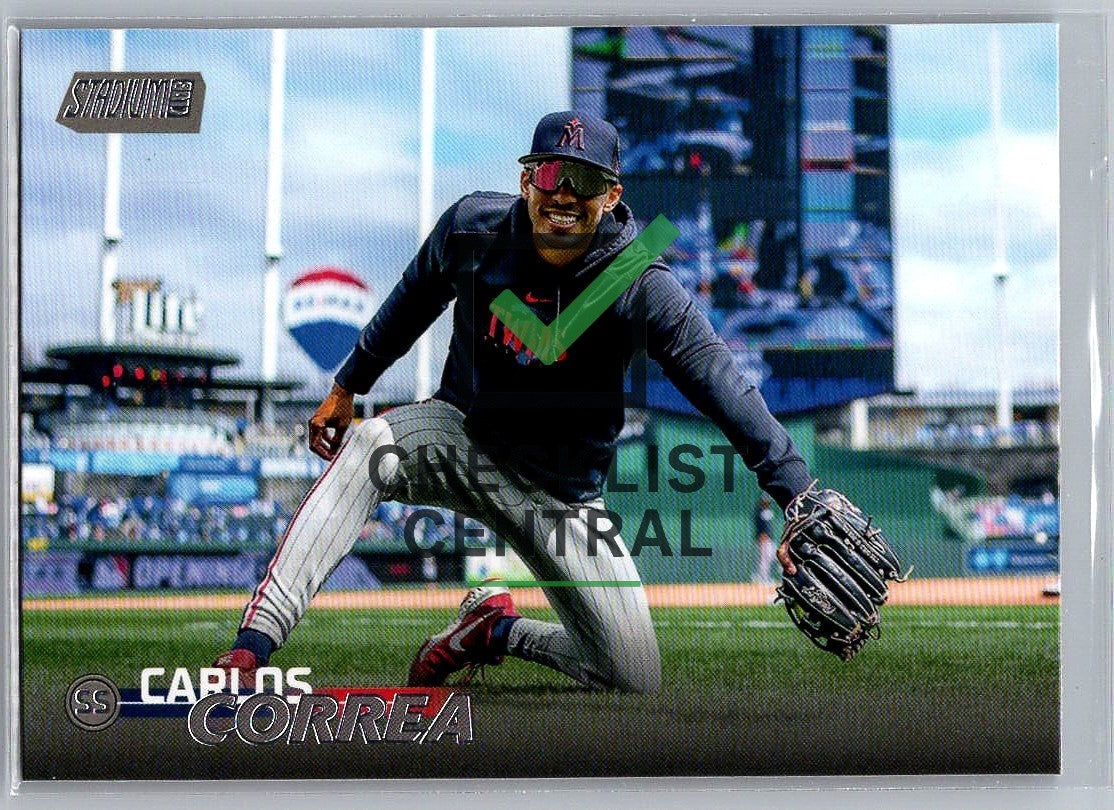 2023 Topps Stadium Club Carlos Correa #54