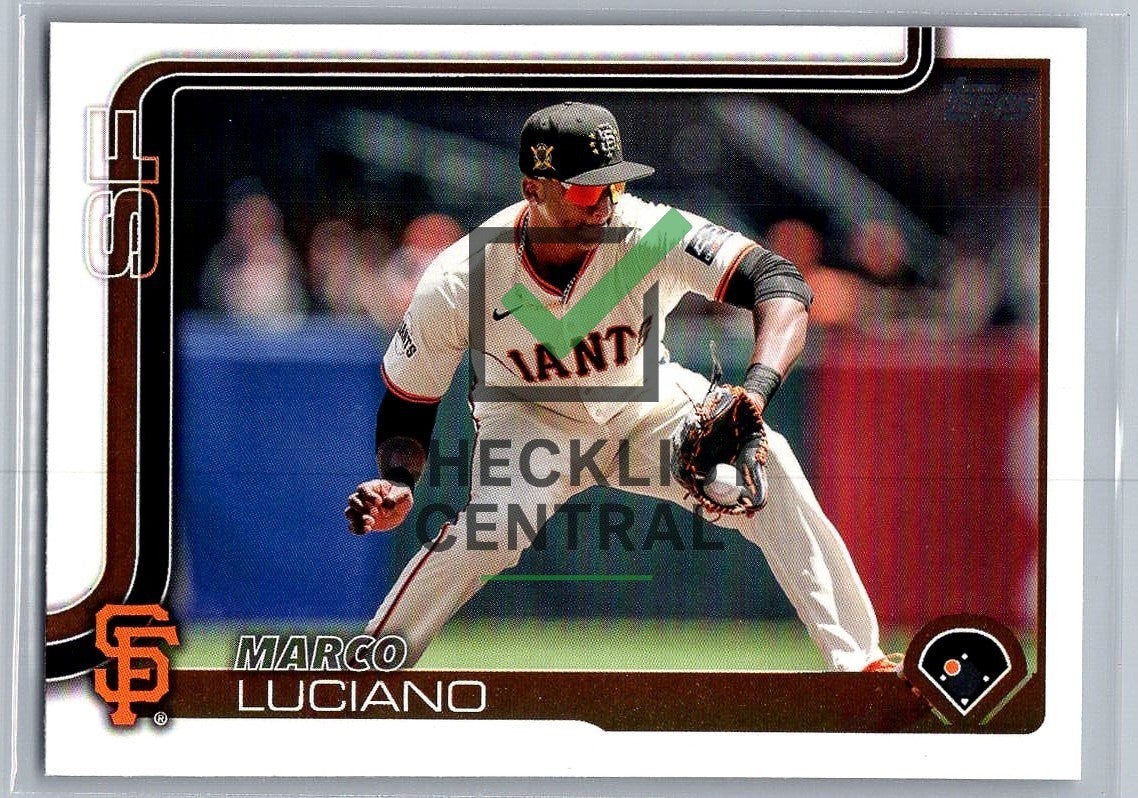 2025 Topps Marco Luciano #156