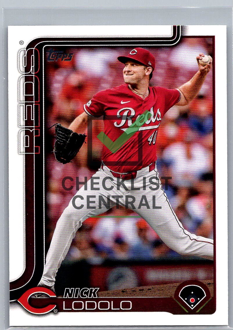 2025 Topps Nick Lodolo #21