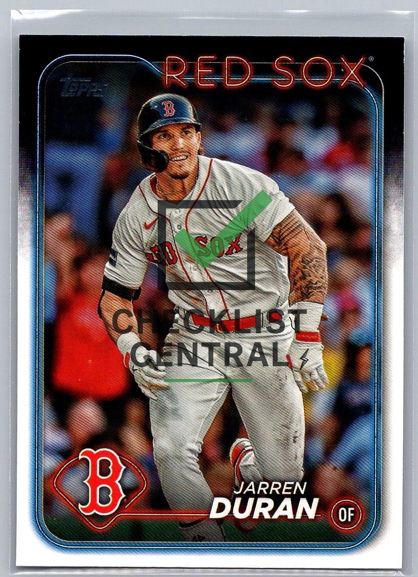 2024 Topps Jarren Duran #108
