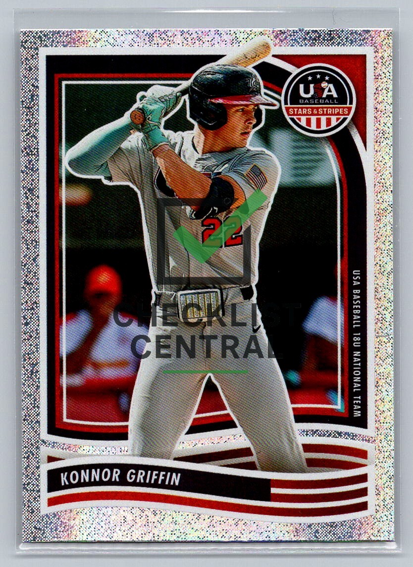 2024 Panini USA Baseball Stars & Stripes Opening Day Konnor Griffin #58