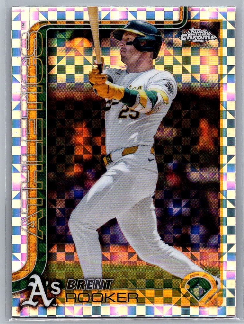 2025 Topps Chrome X-Fractors Brent Rooker #54