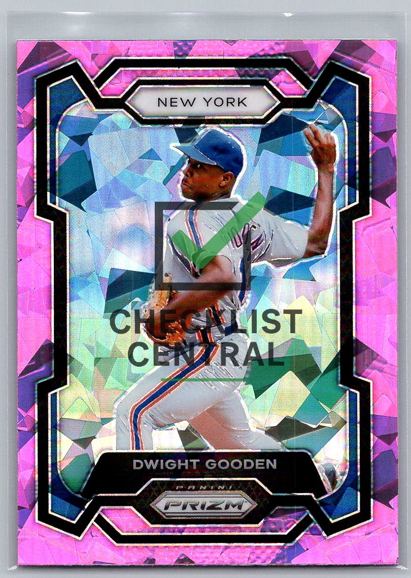 2024 Panini Prizm Prizms Pink Ice Dwight Gooden #156