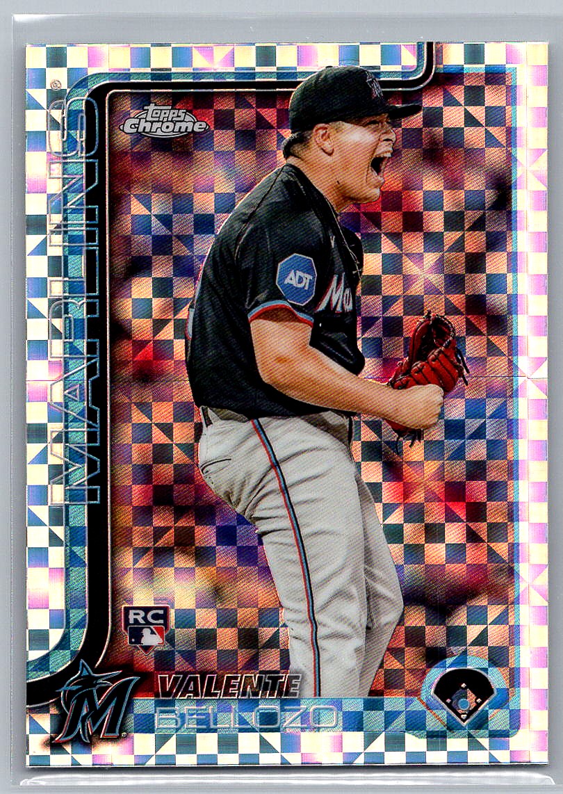 2025 Topps Chrome X-Fractors Valente Bellozo #122