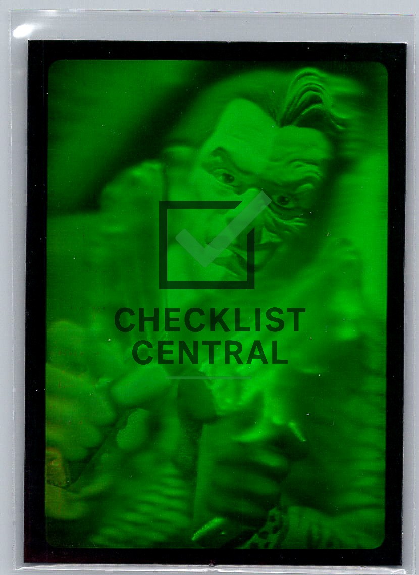 1995 Fleer Batman Forever Metal Holo Joker