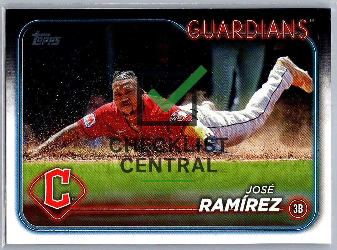 2024 Topps José Ramírez #114