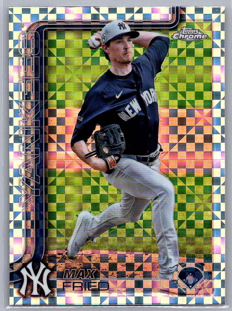 2025 Topps Chrome X-Fractors Max Fried #39