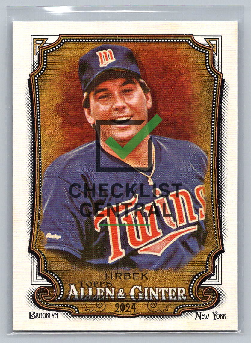 2024 Topps Allen & Ginter Kent Hrbek #347 SP