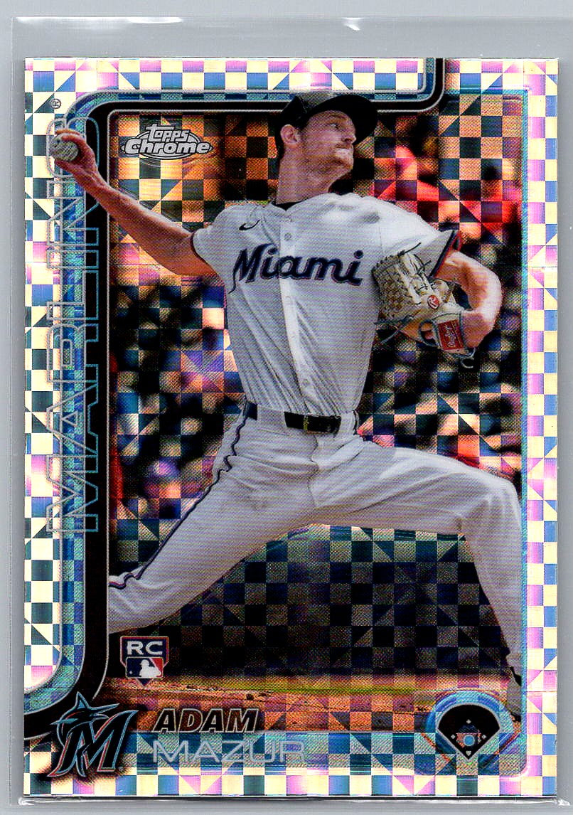2025 Topps Chrome X-Fractors Adam Mazur #157