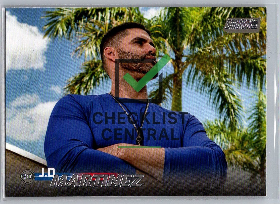 2023 Topps Stadium Club J.D. Martinez #71