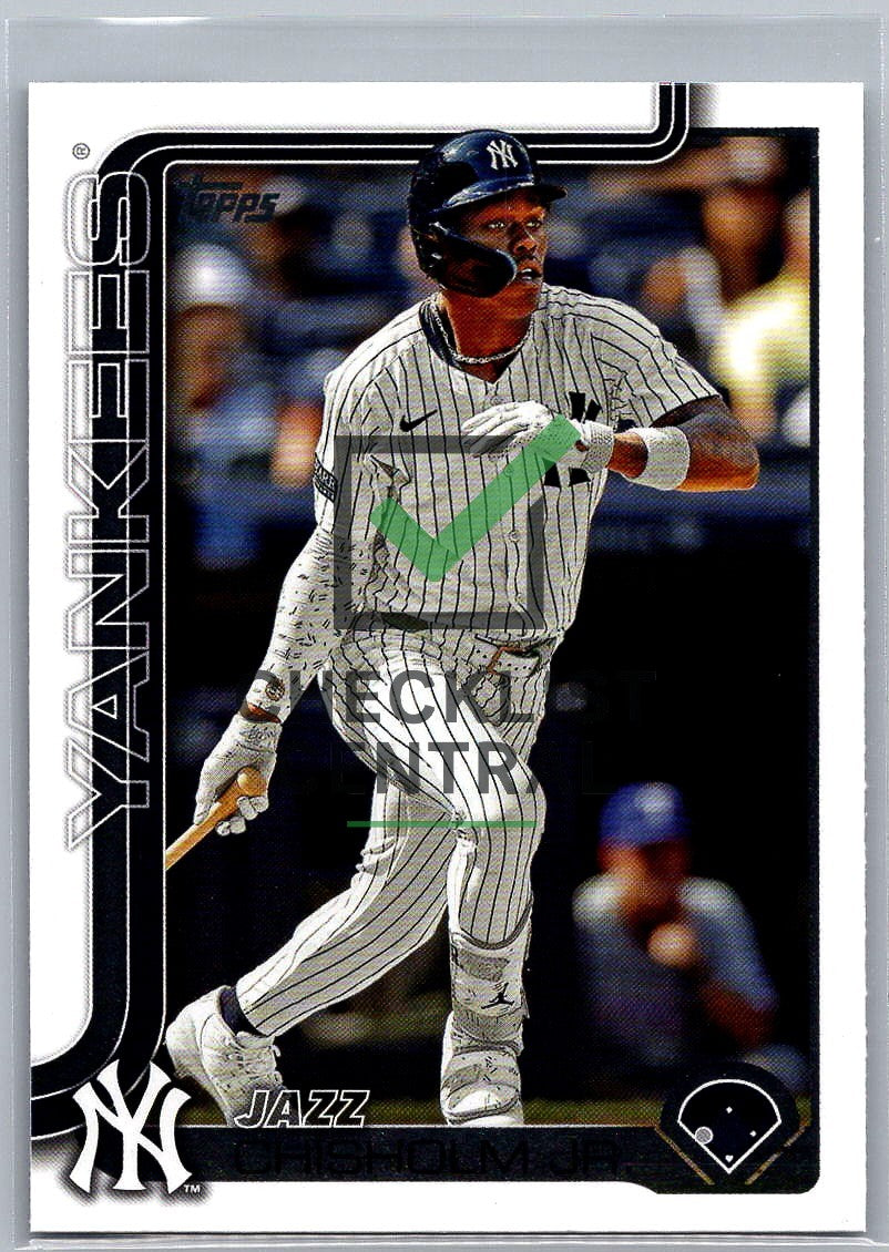 2025 Topps Jazz Chisholm Jr. #185