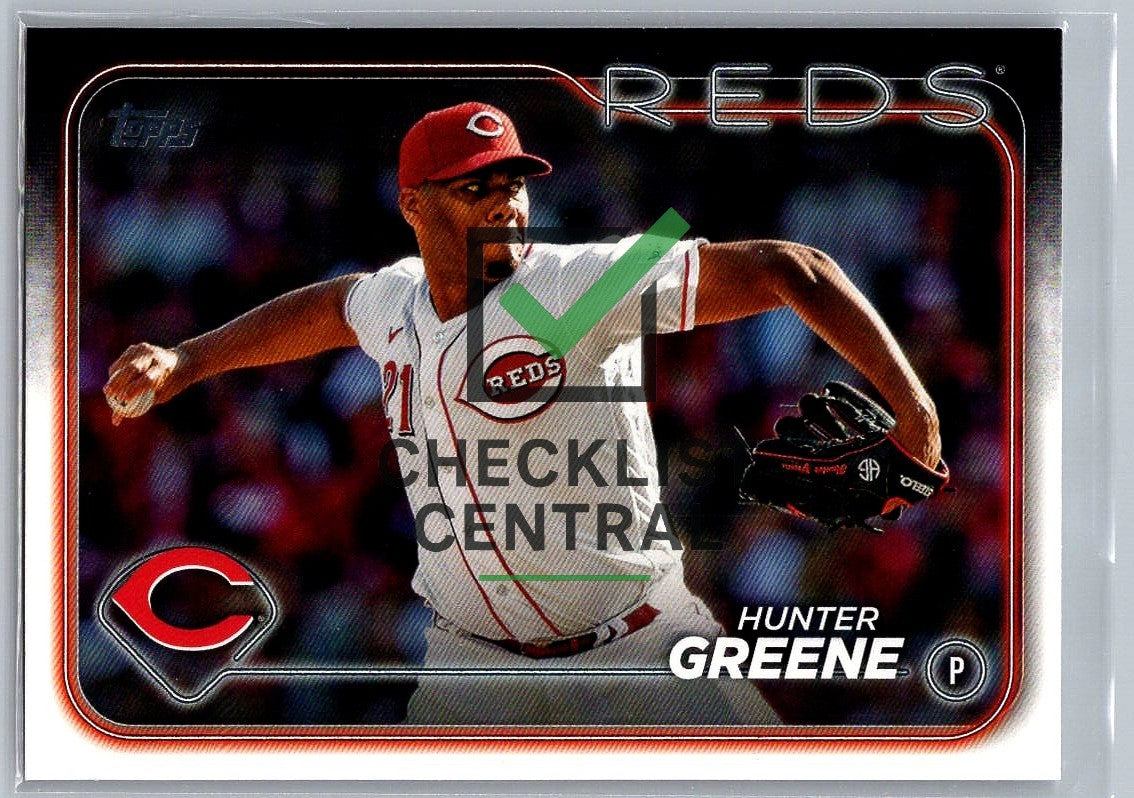 2024 Topps Hunter Greene #119
