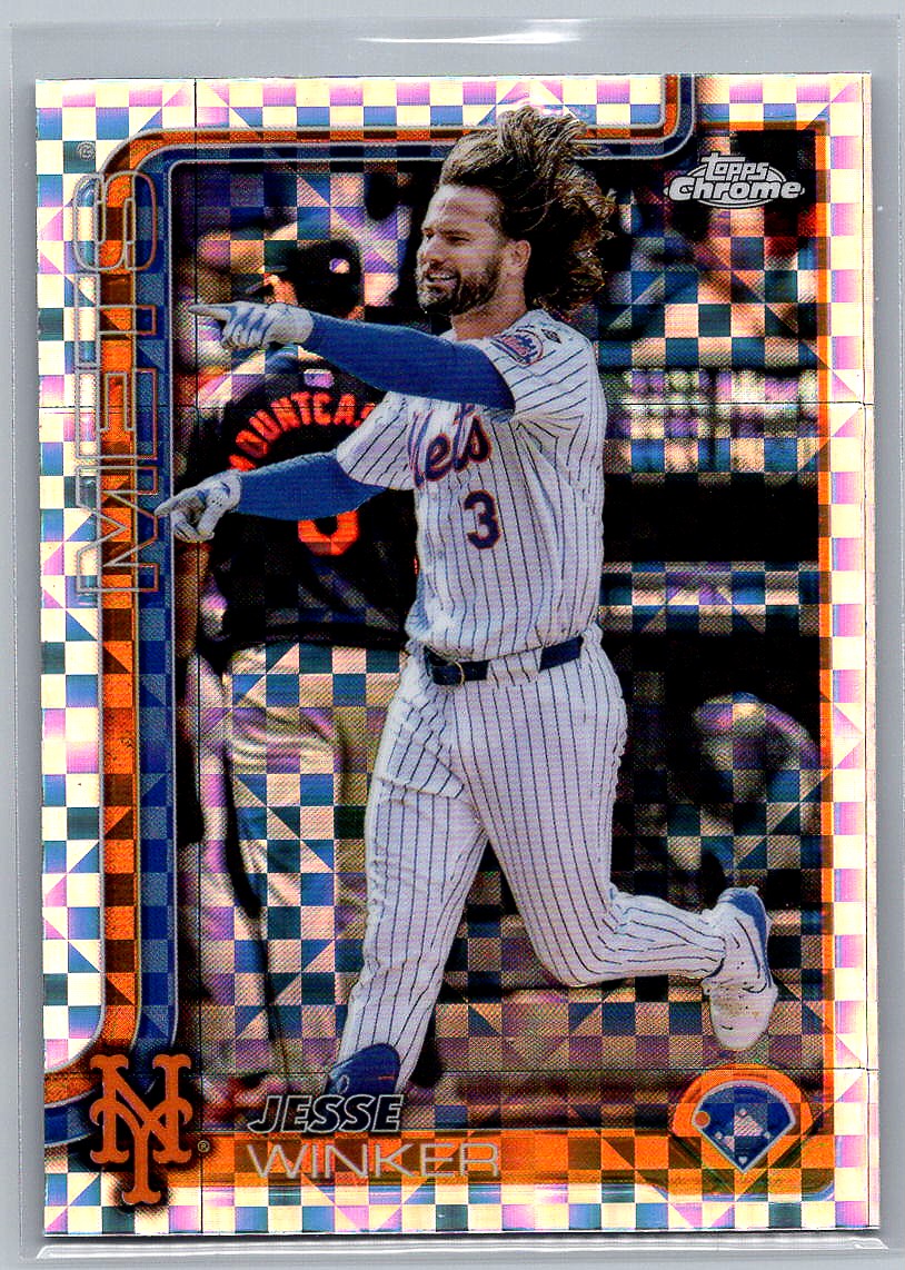 2025 Topps Chrome X-Fractors Jesse Winker #180