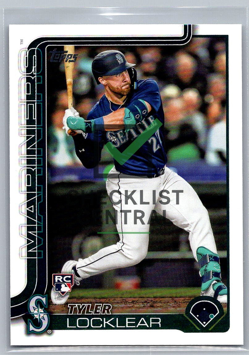 2025 Topps Tyler Locklear #192 RC