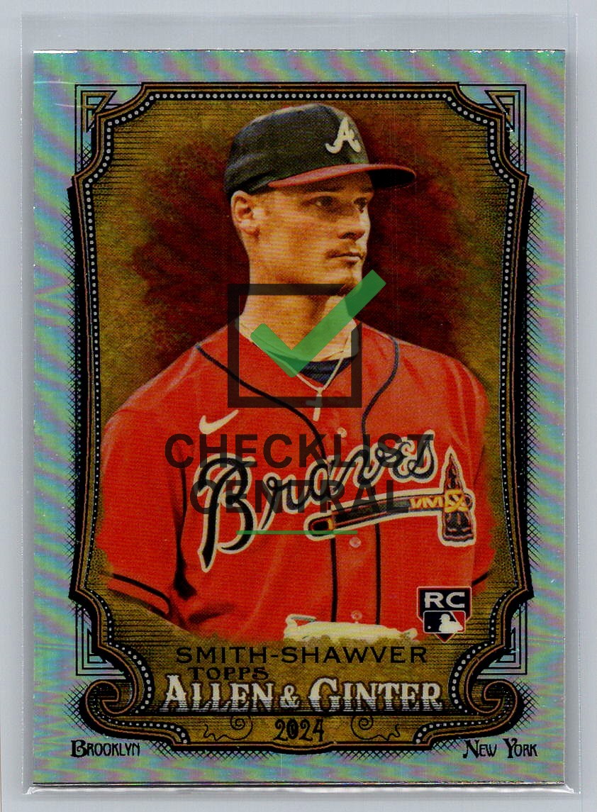 2024 Topps Allen & Ginter Refractor A.J. Smith-Shawver #27