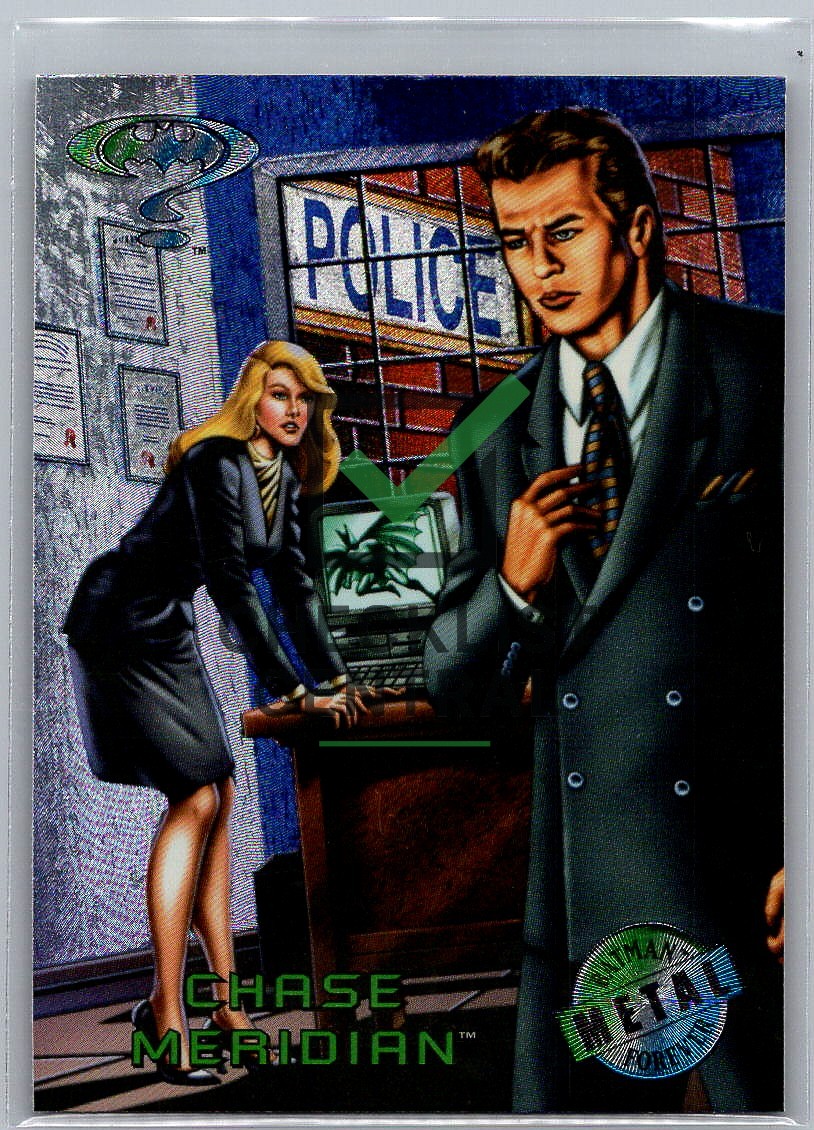 1995 Fleer Metal Batman Forever Chase Meridian #52