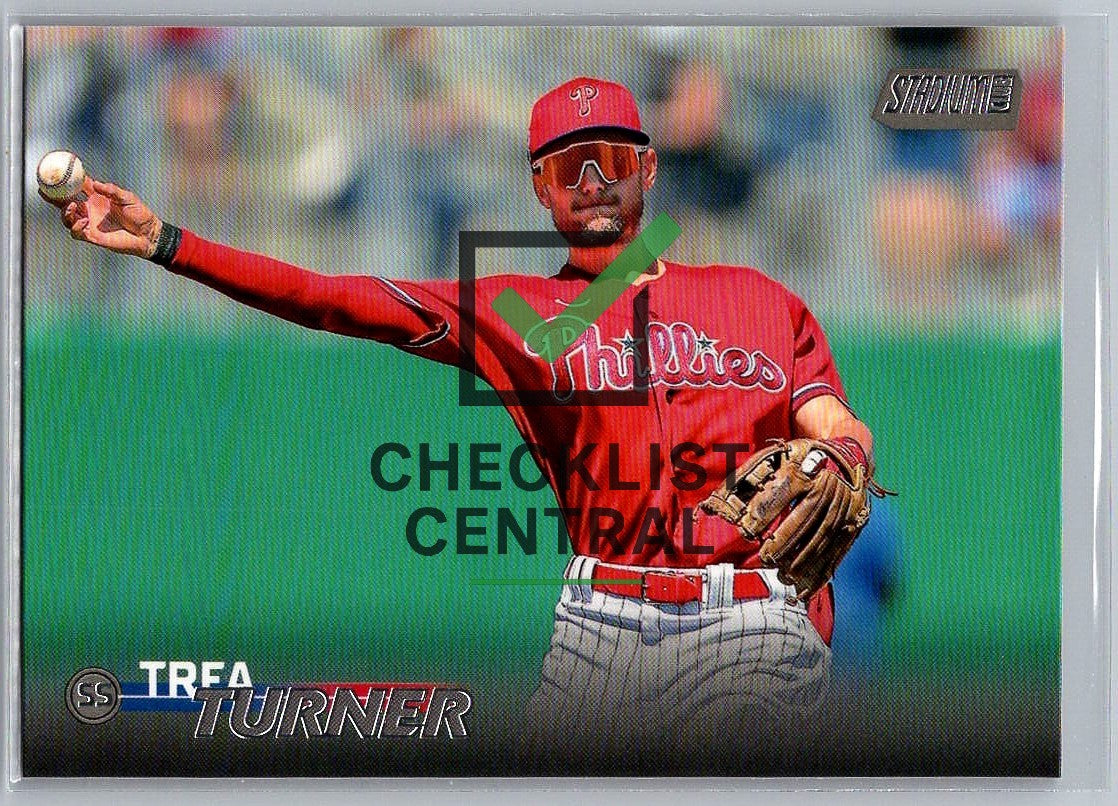2023 Topps Stadium Club Trea Turner #134
