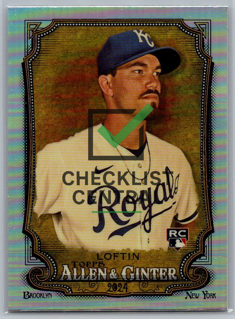 2024 Topps Allen & Ginter Refractor Nick Loftin #76
