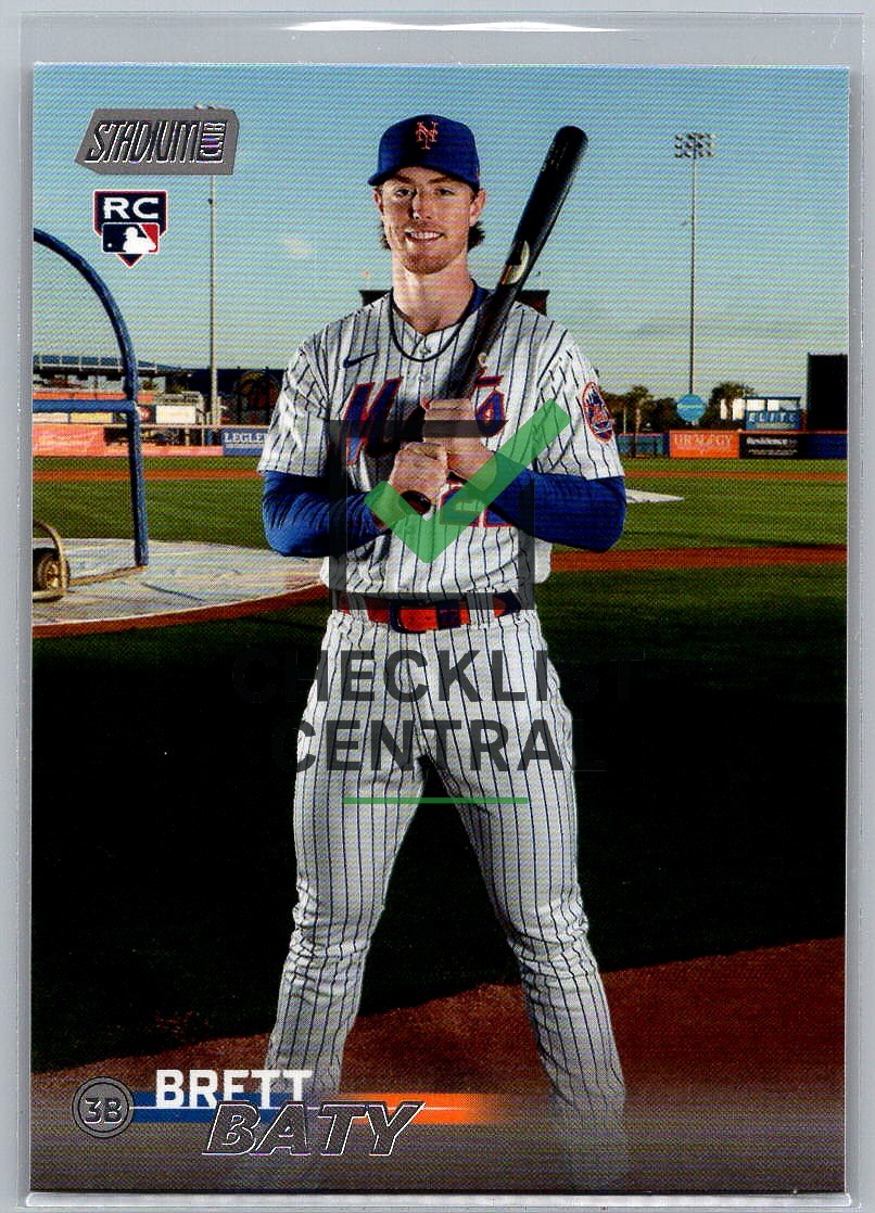 2023 Topps Stadium Club Brett Baty #137 RC