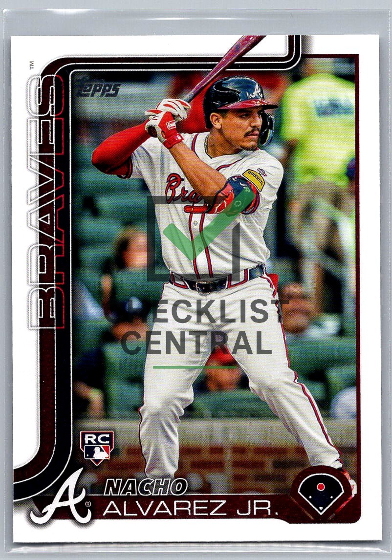2025 Topps Nacho Alvarez #223 RC