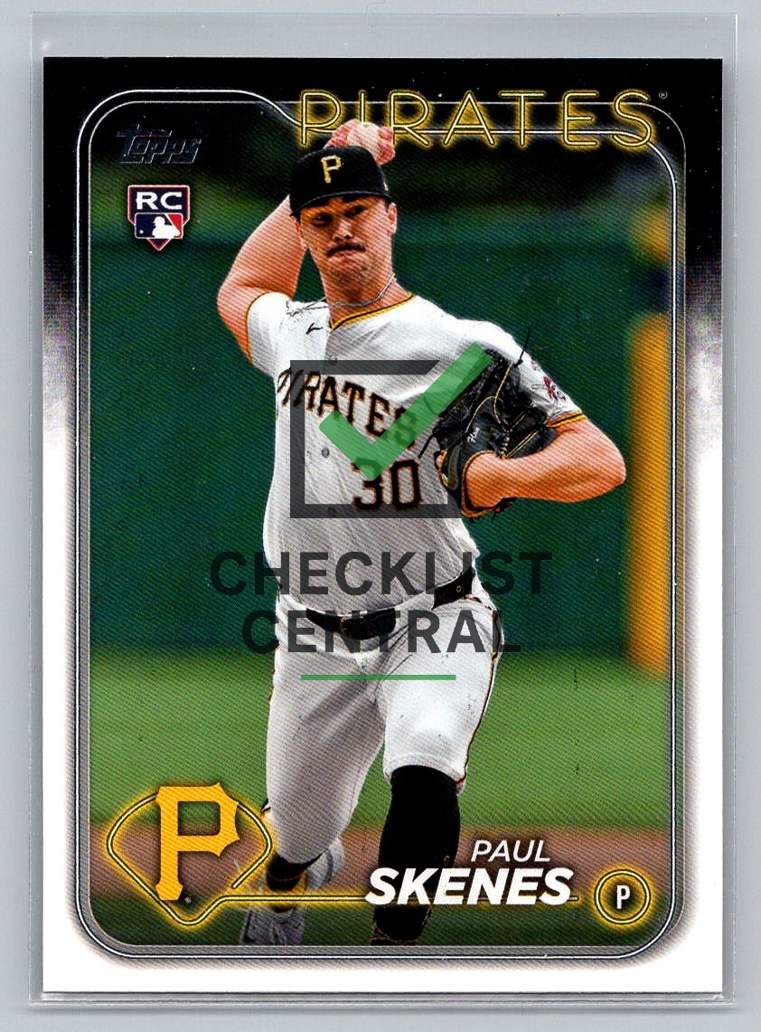 2024 Topps Update Paul Skenes #US100 RC