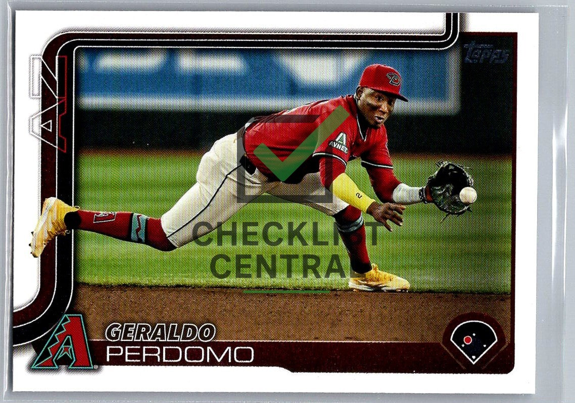 2025 Topps Geraldo Perdomo #228